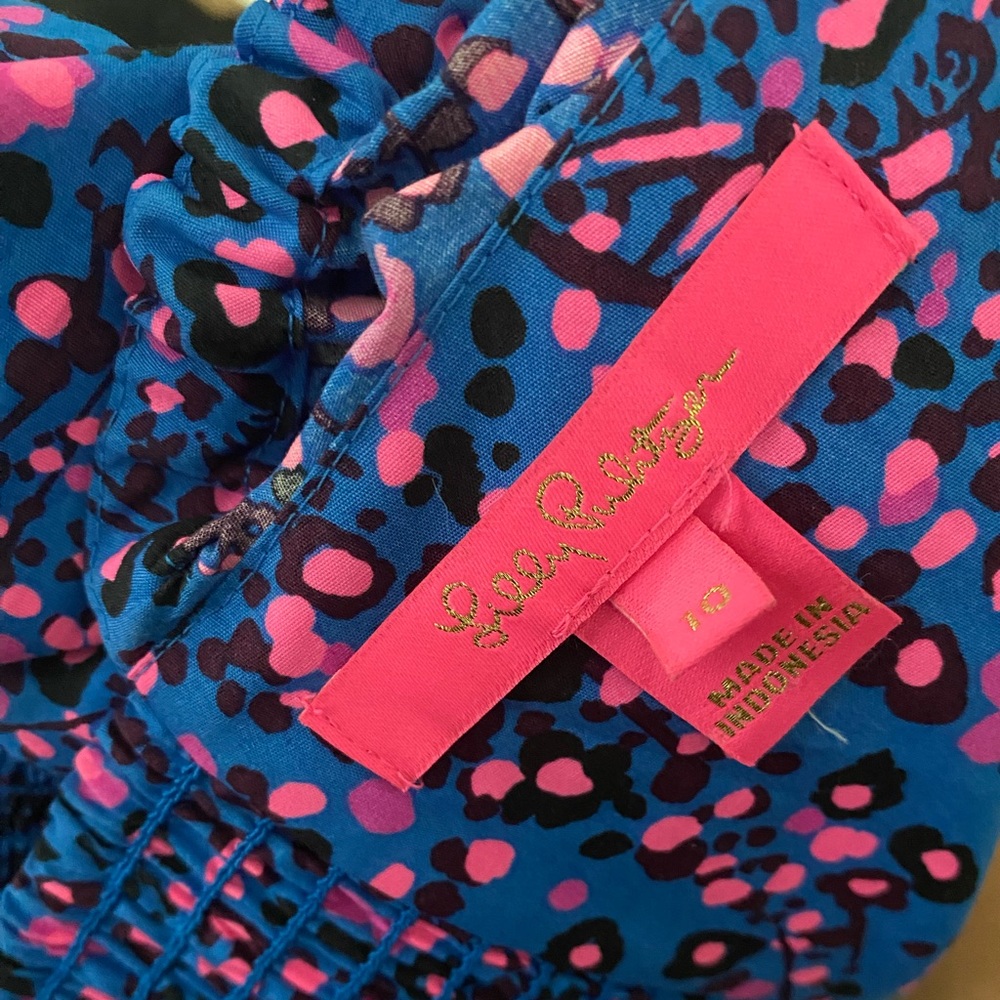 Lilly Pulitzer Preslee Long Sleeve Top sz-10 - Picture 6 of 6